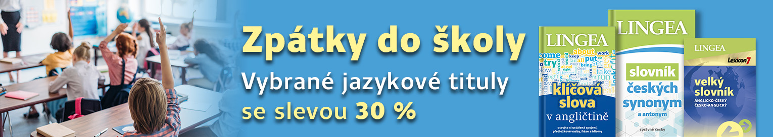 Zpátky do školy. Vybrané jazykové tituly se slevou 30 %